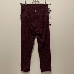Lulu align purple leggings
